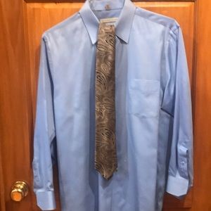 Men’s shirt and tie.